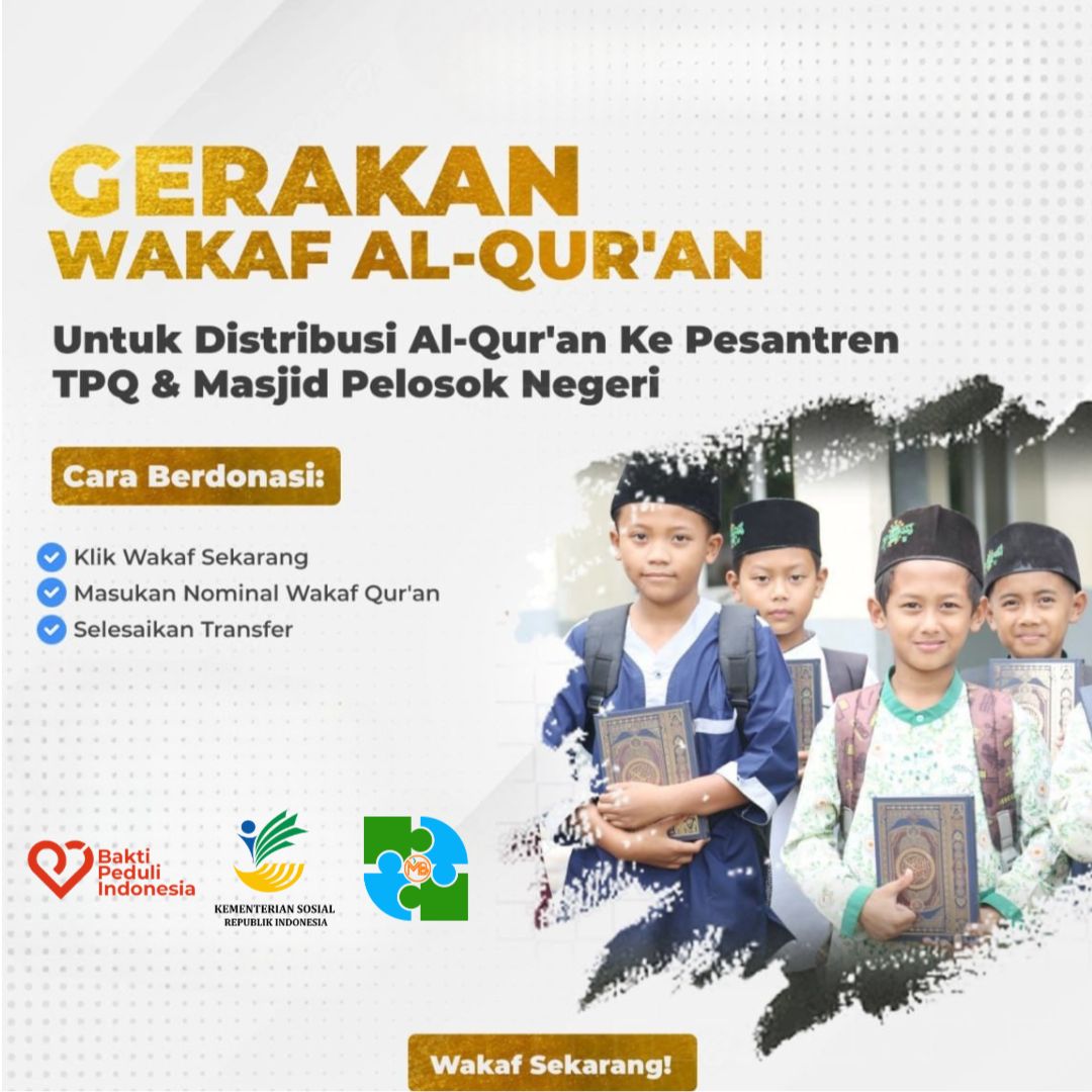 Wakaf Al-Quran Amalan Terbaik Untuk Orang Tua yang Sudah Wafat